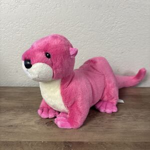 Destination Nation Pink River Otter Plush Aurora 18" Stuffed Animal Toy